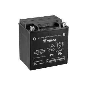 Akumulator YUASA YIX30L-BS 12V 30Ah D+ + elektrolit