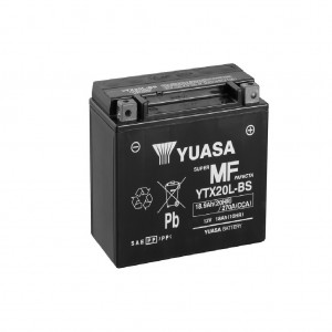Akumulator YUASA YTX20L-BS 12V 18Ah D+ + elektrolit